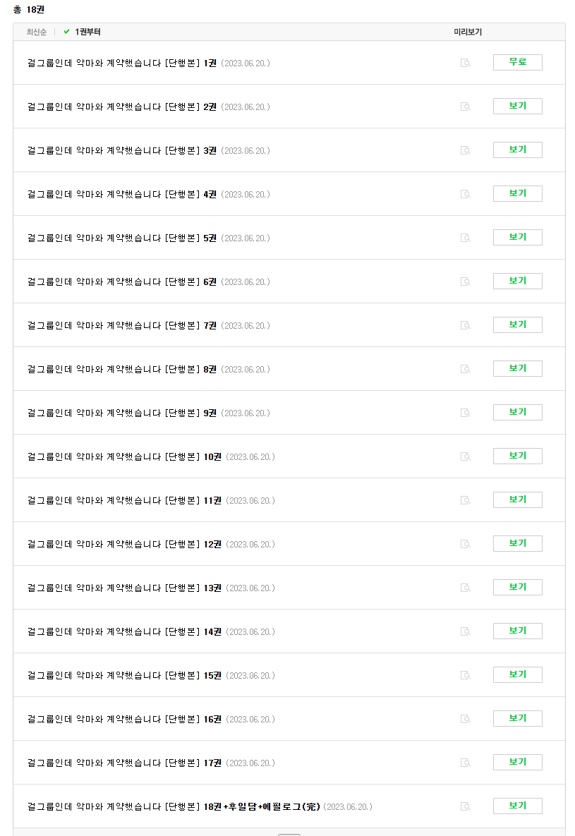 웹소설 '걸그룹인데 악마와 계약했습니다' 리뷰 2