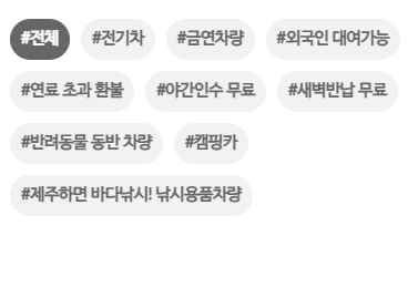 제주도 렌트카