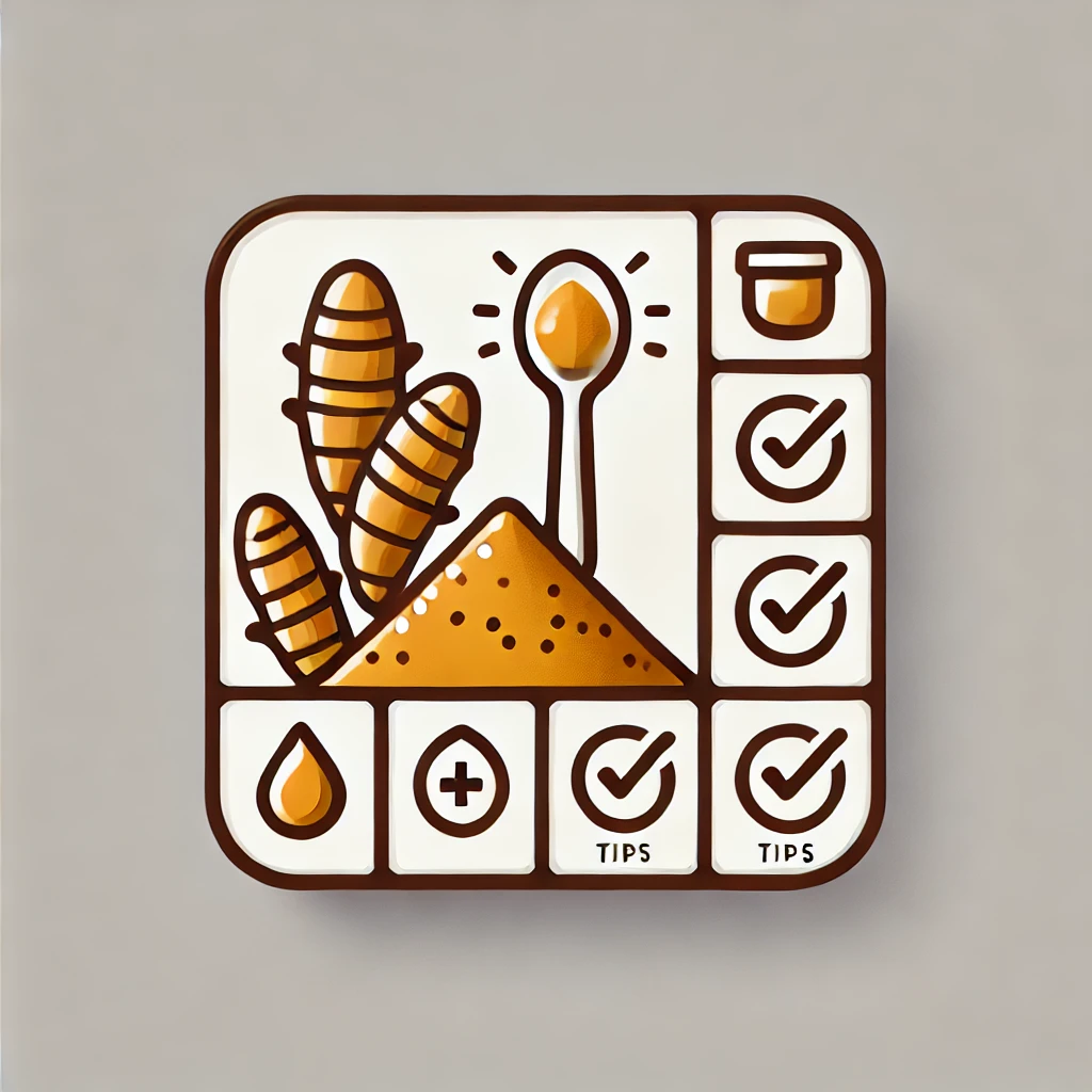 강황 섭취시 주의사항