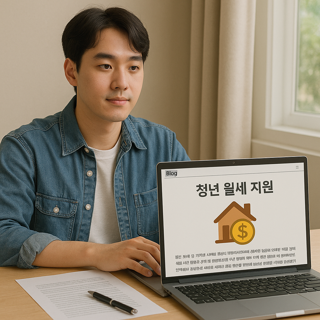 청년월세 지원금 신청 방법 총정리