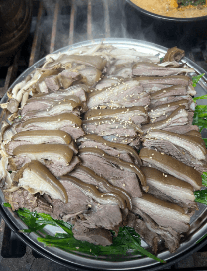 분평동 맛집 "수빈염소마을" 음식