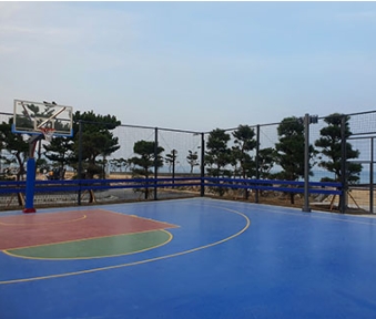 망상 오토캠핑 리조트 농구장