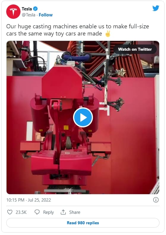 테슬라 자동차가 경쟁력이 있을 수 밖에 없는 이유(Feat. 새시) VIDEO: Tesla's Hidden Reason for Developing the Giga Press