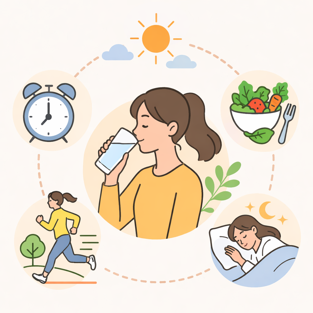 계절 변화기 건강관리 습관