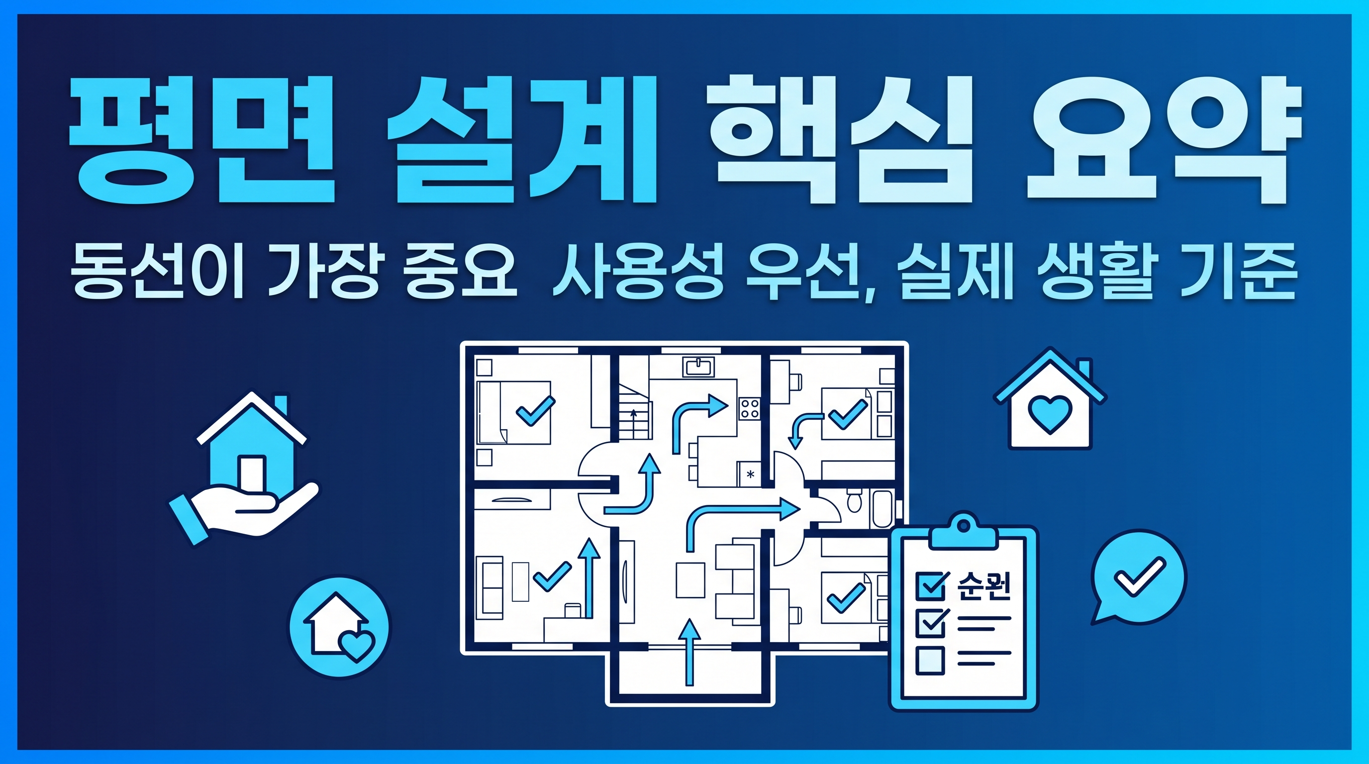 평면설계 핵심요약 정리