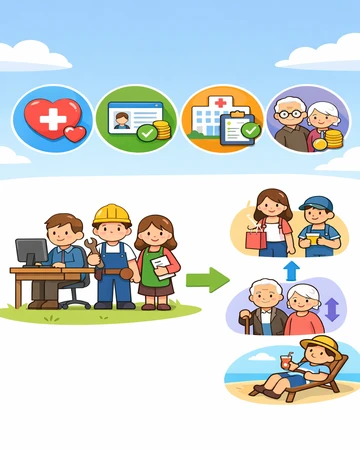 4대보험 가입 조건 대상 기준 정리4