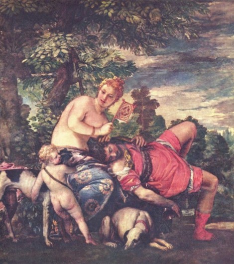 아프로디테와-아도니스---칼리아리-파올로-베로네세,-1580