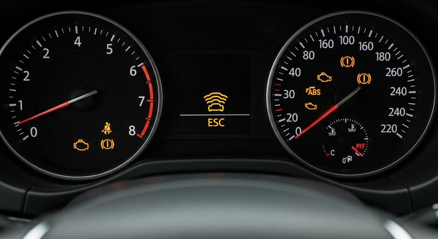 자동차 점검등 esc