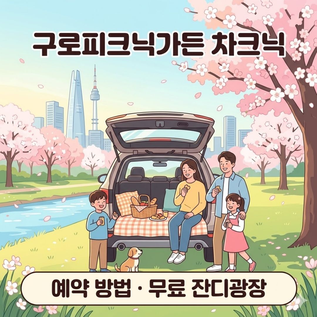 2026년 서울 도심 안양천 구로피크닉가든 차크닉 썸네일 이미지