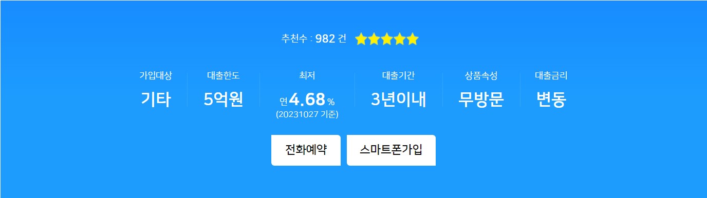 NH모바일전세대출+