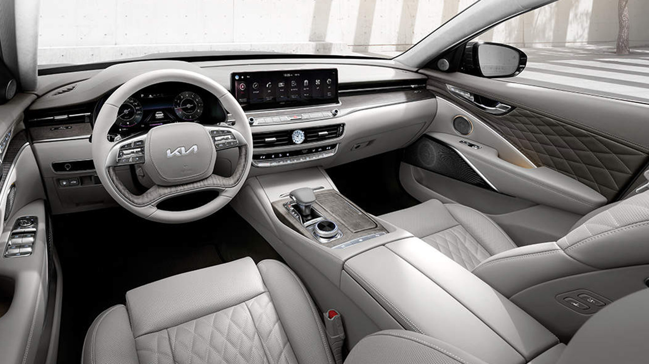 2024년형 기아 K9 실내 1열 사진