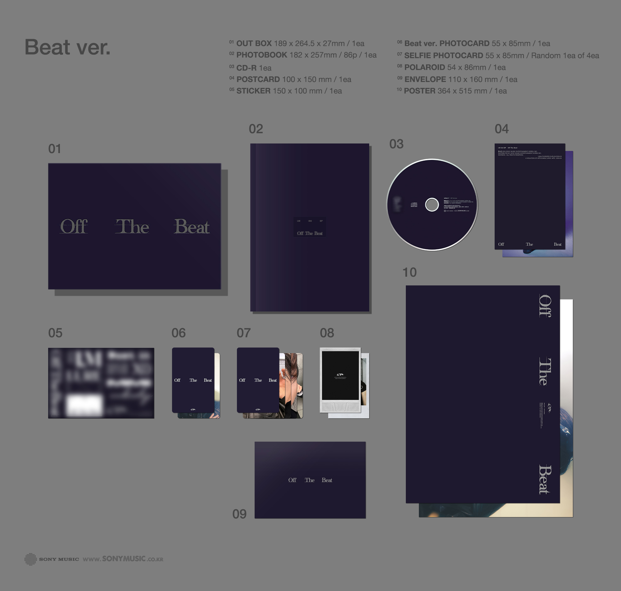 I.M 3rd EP [Off The Beat] (Beat ver.)