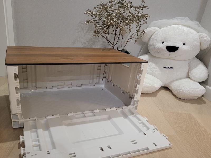 한쪽문오픈한폴딩박스사진