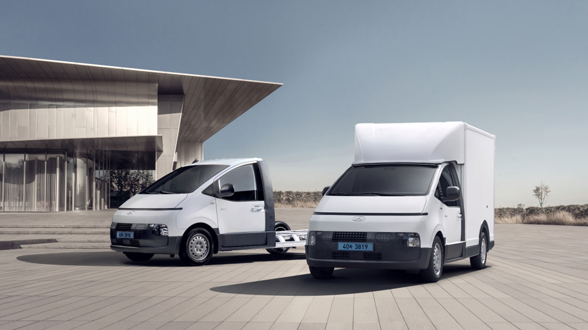 현대 ST1 배송업 전기차