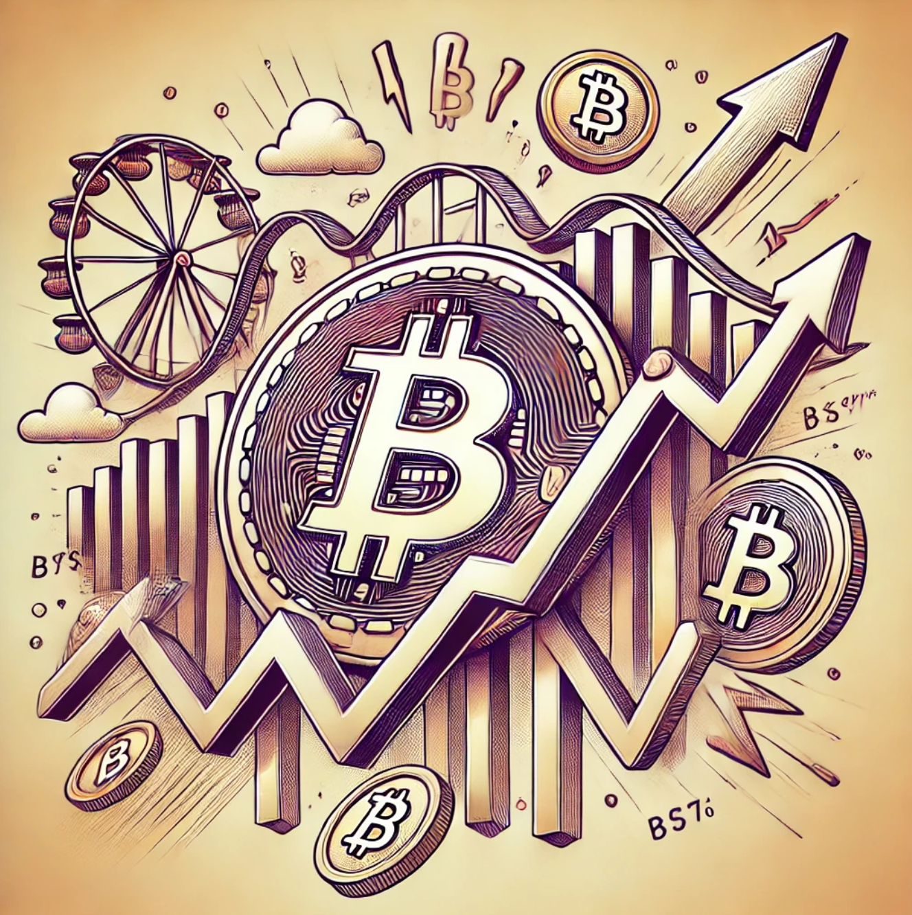 비트코인의 변동성