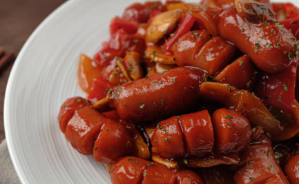 소세지 야채볶음