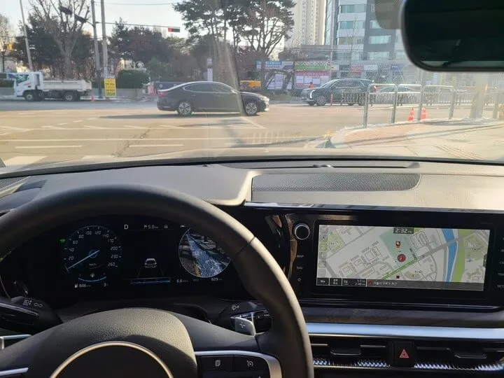 k5 하이브리드 주행