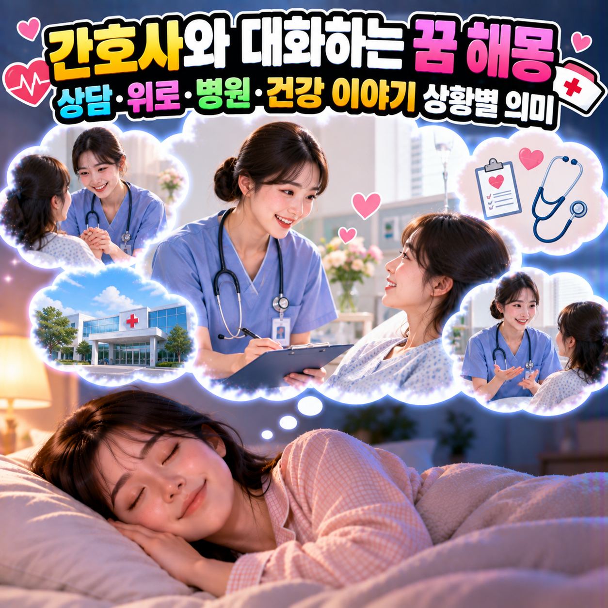 간호사와 대화하는 꿈