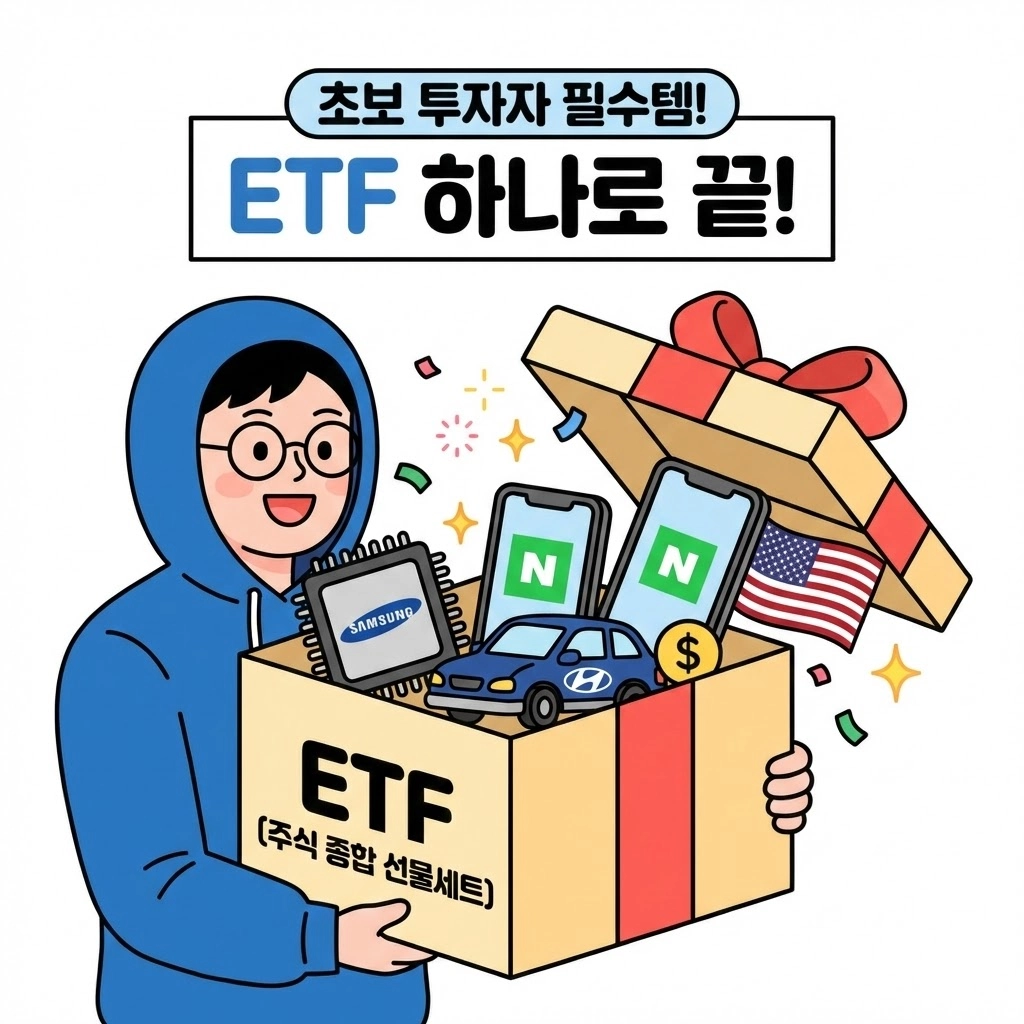 삼성전자 살 돈이 부족하다면 단돈 만 원으로 1등 기업 다 사는 'ETF' 투자법