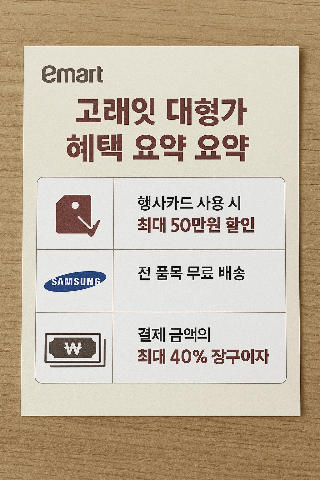 고래잇 혜택요약