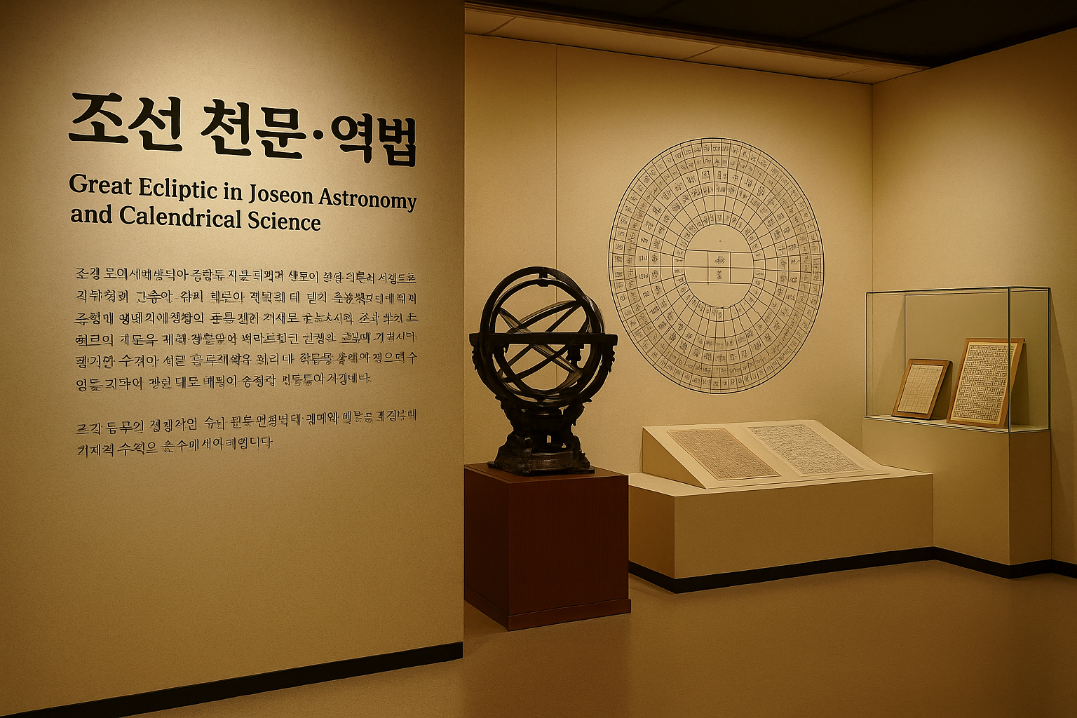 국립고궁박물관 &lsquo;조선 천문&middot;역법&rsquo; 전시