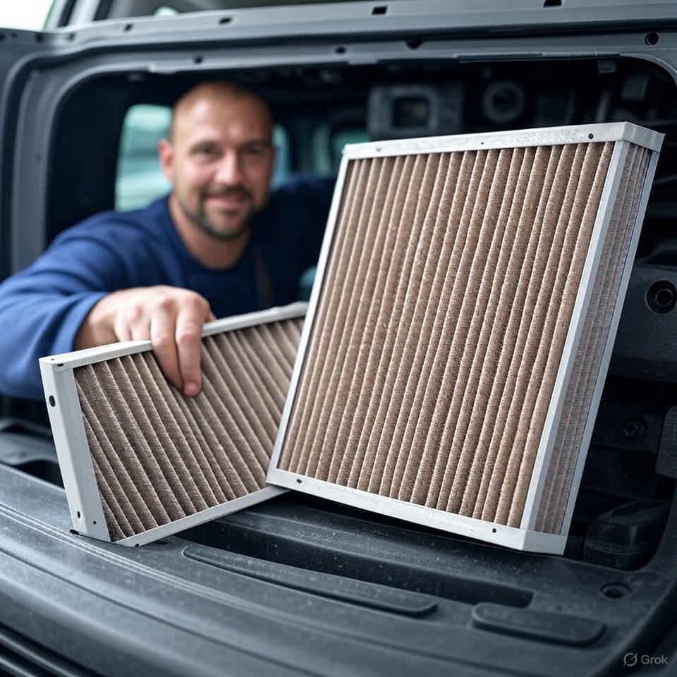 차량 에어컨 냄새 제거와 필터 교체 요령