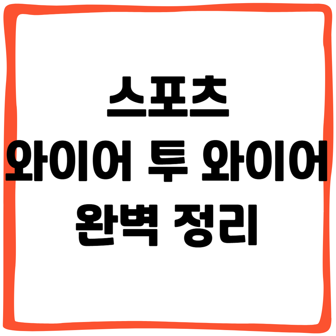 와이어 투 와이어