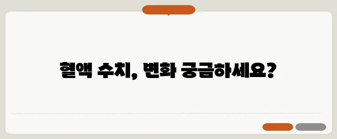 폴리코사놀 복용 전후 혈액검사 수치 여기서 확인하세요!