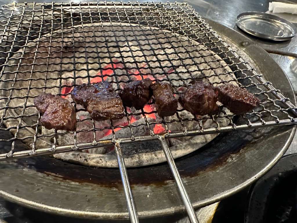 깍두기 익힌 모습