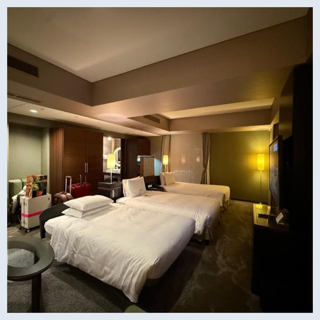 The Royal Park Hotel Iconic Tokyo Shiodome 객실 내부
