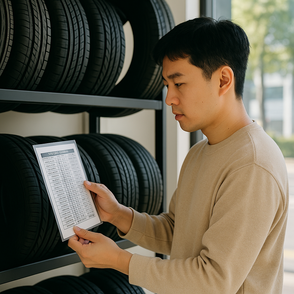 타이어가격표