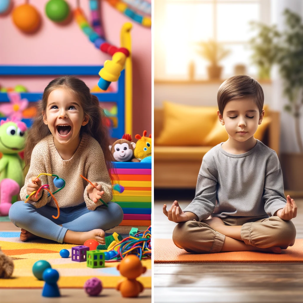 놀이 치료 vs 명상
