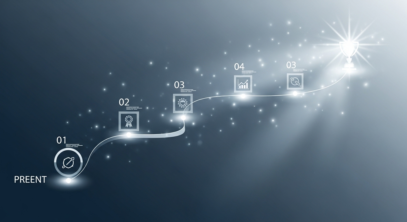 장기 목표 달성, 역산 계획법, 목표 설정 전략, 시간 관리 기술, 자기 계발 방법, 성공 습관, 로드맵 그리기, 계획 세우기, 개인 성장, 목표 달성 노하우