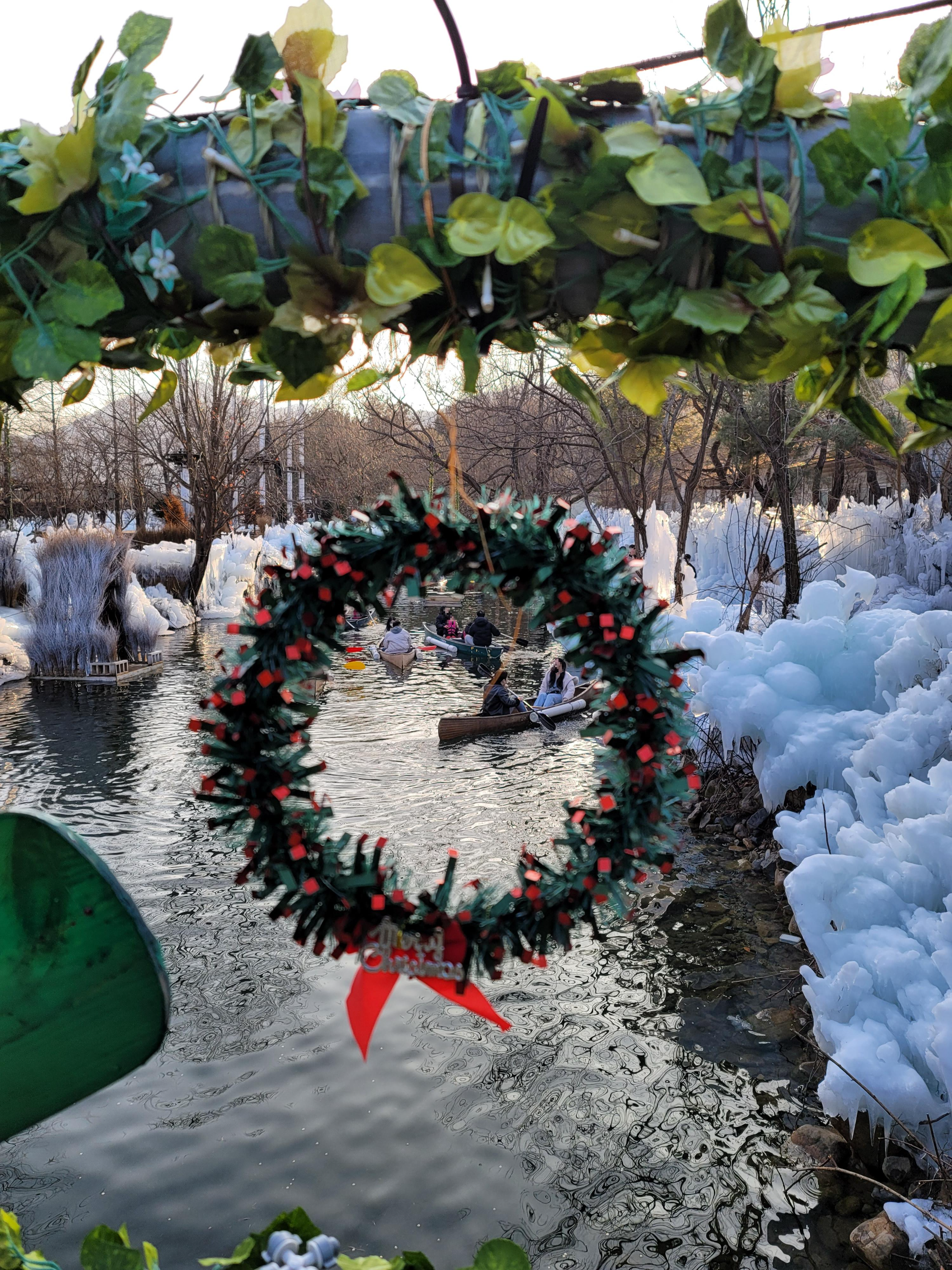 국민힐링파크 카누 포토존