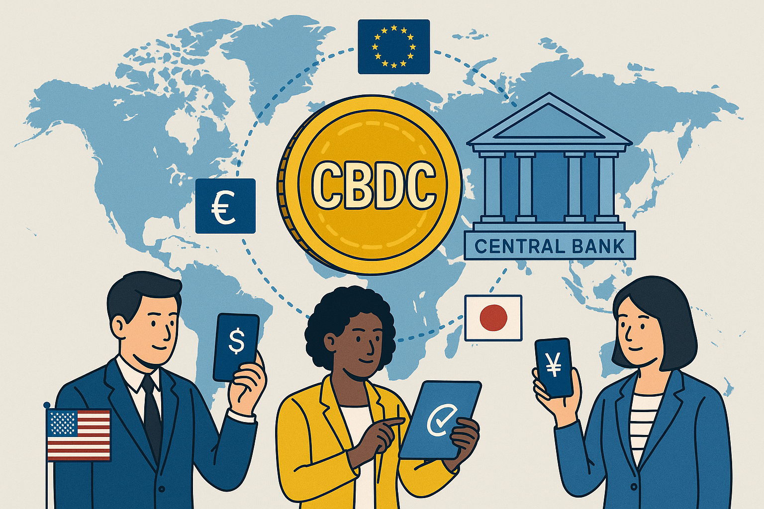 디지털 화폐(CBDC) 도입이 세계 경제와 금융 시스템에 미치는 영향