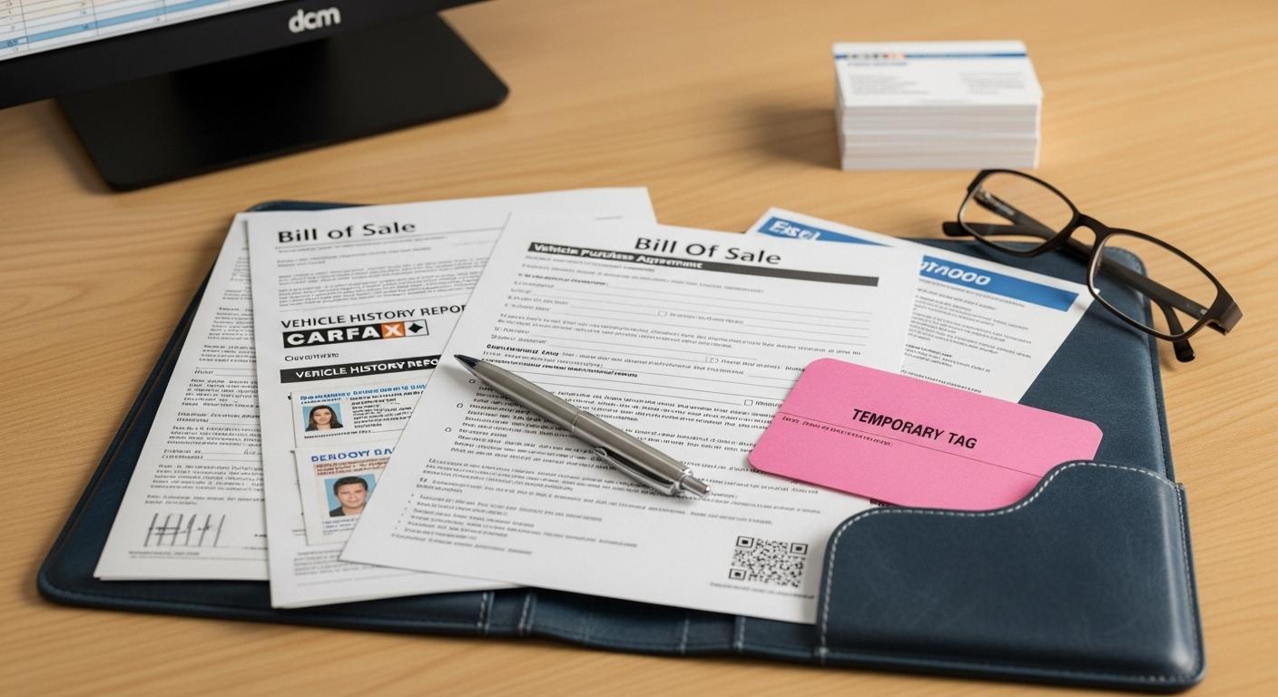 중고차 판매 서류 대리인