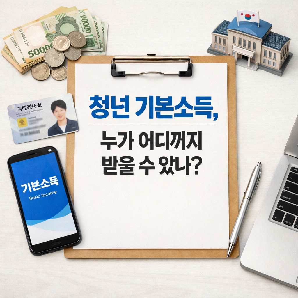청년 기본소득, 누가 어디까지 받을 수 있을까?