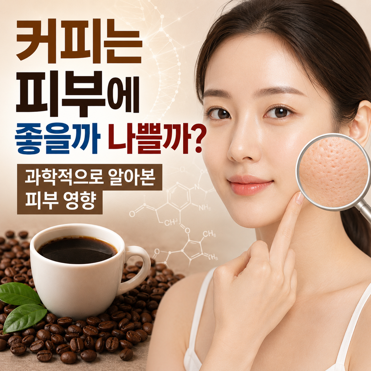 커피는 피부에 좋을까 나쁠까