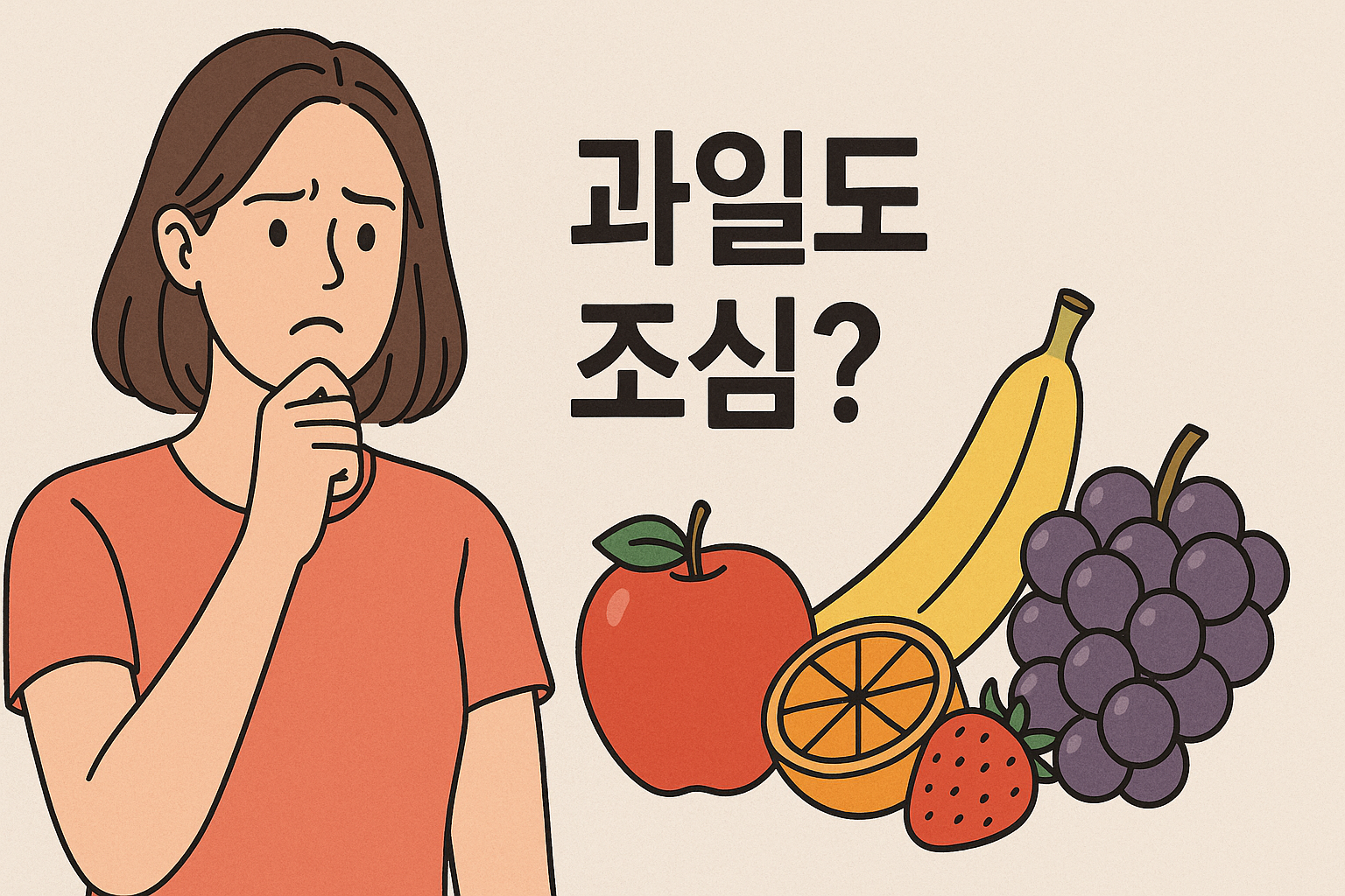 과일도 조심
