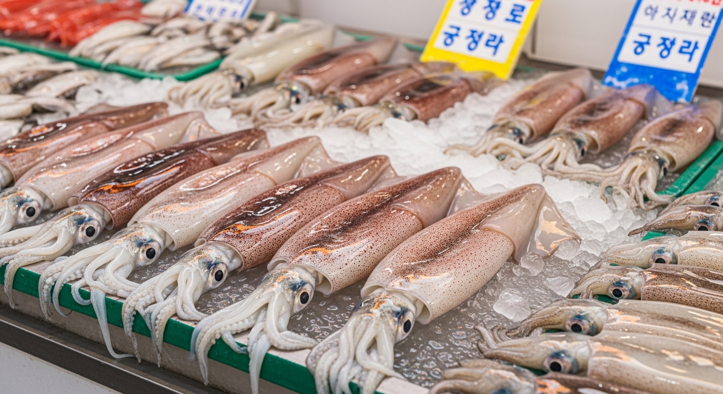 7월 제철음식 오징어