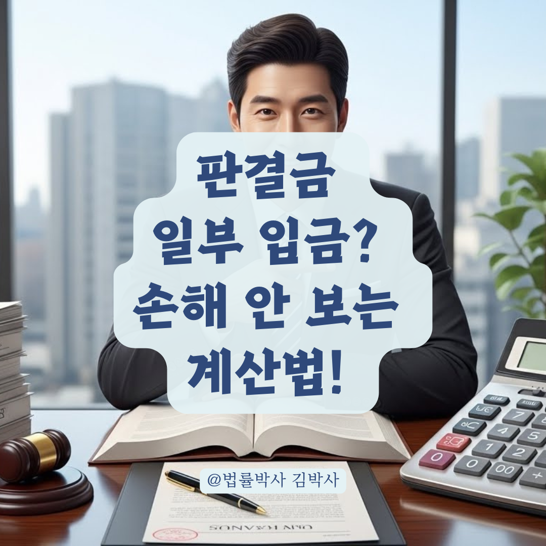 민사 판결 지연손해금, 중간 변제액 공제 후 정확히 산정하는 법