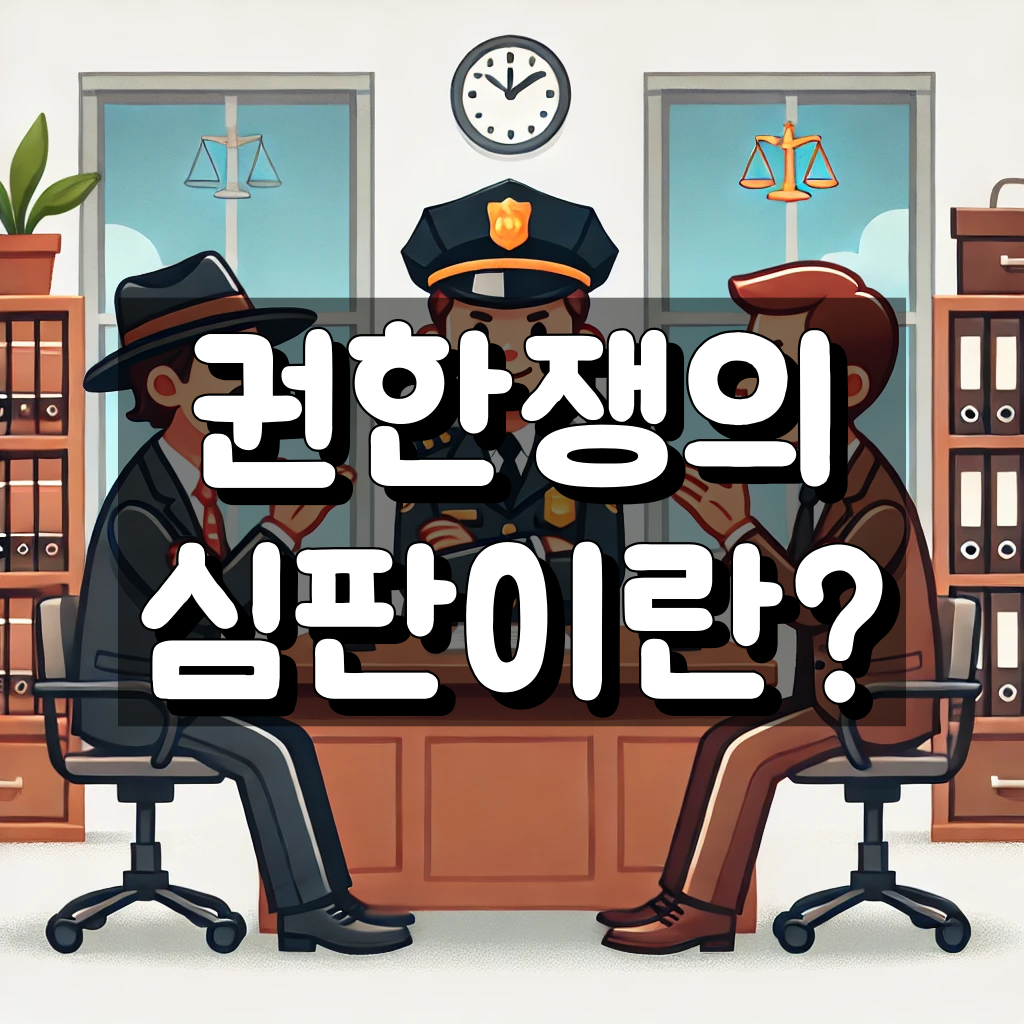 권한쟁의 심판이란?
