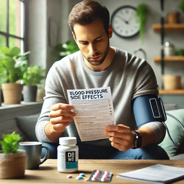 혈압약 복용 전 부작용 설명서를 꼼꼼히 읽어보는 사람
