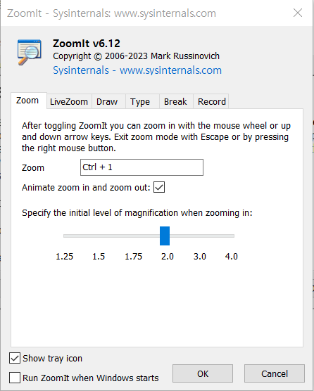 zoomit 설치