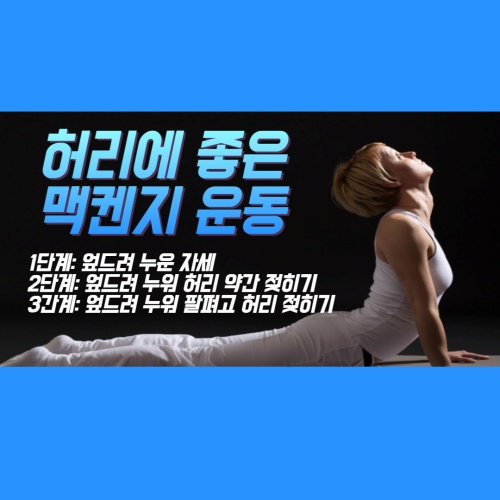 허리에-좋은-멕켄지-운동