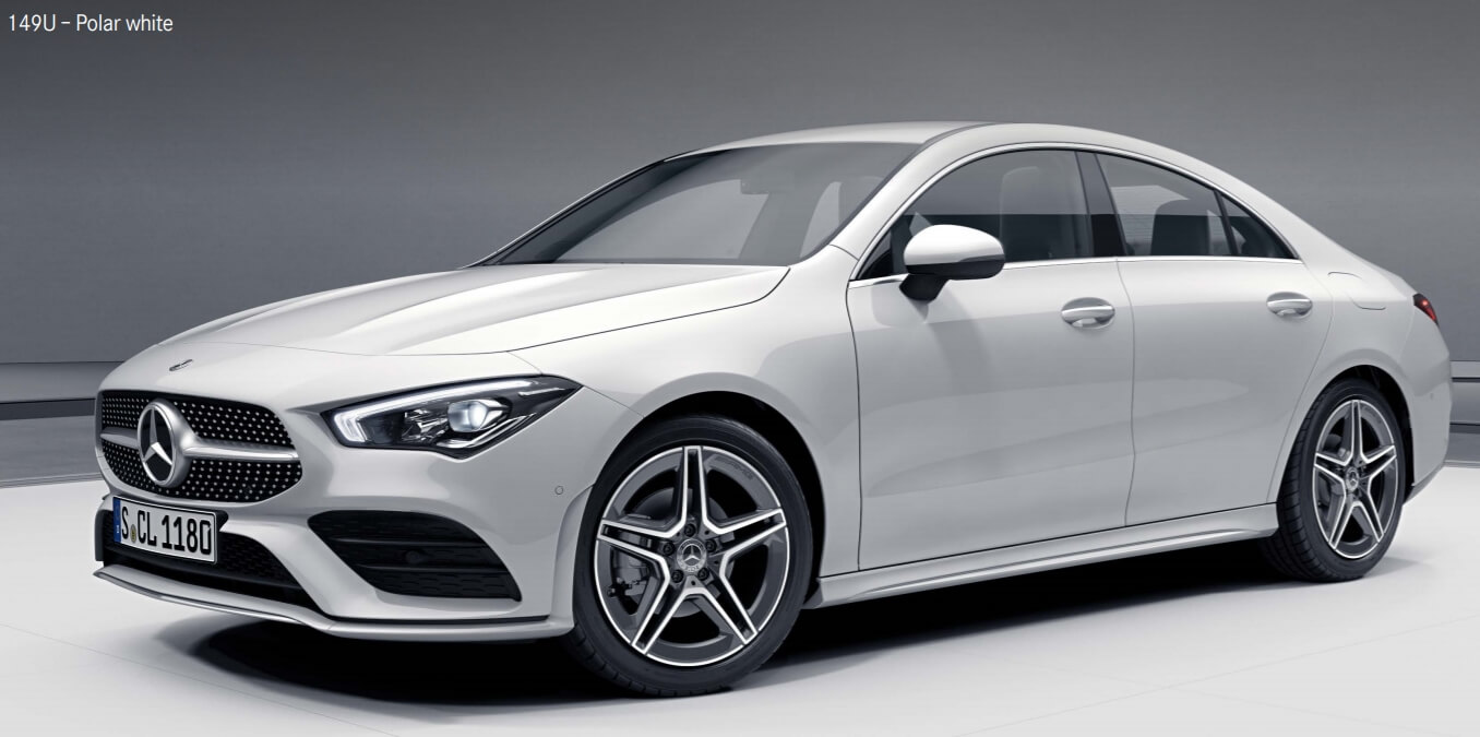 amg cla 45s 색상코드 - Polar white(색상 코드 : 149)