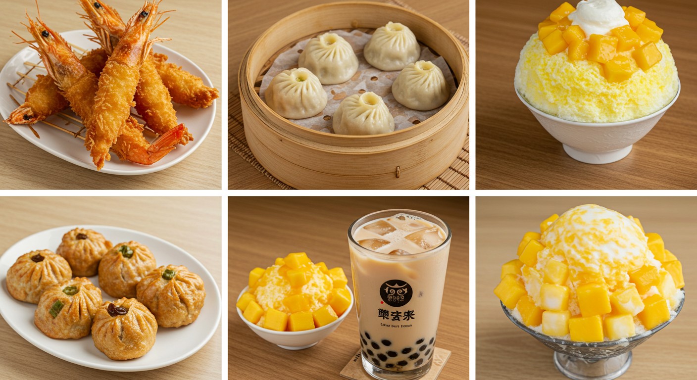 📍 대만 필수음식 10가지 – 현지 맛집 핀셋 리스트