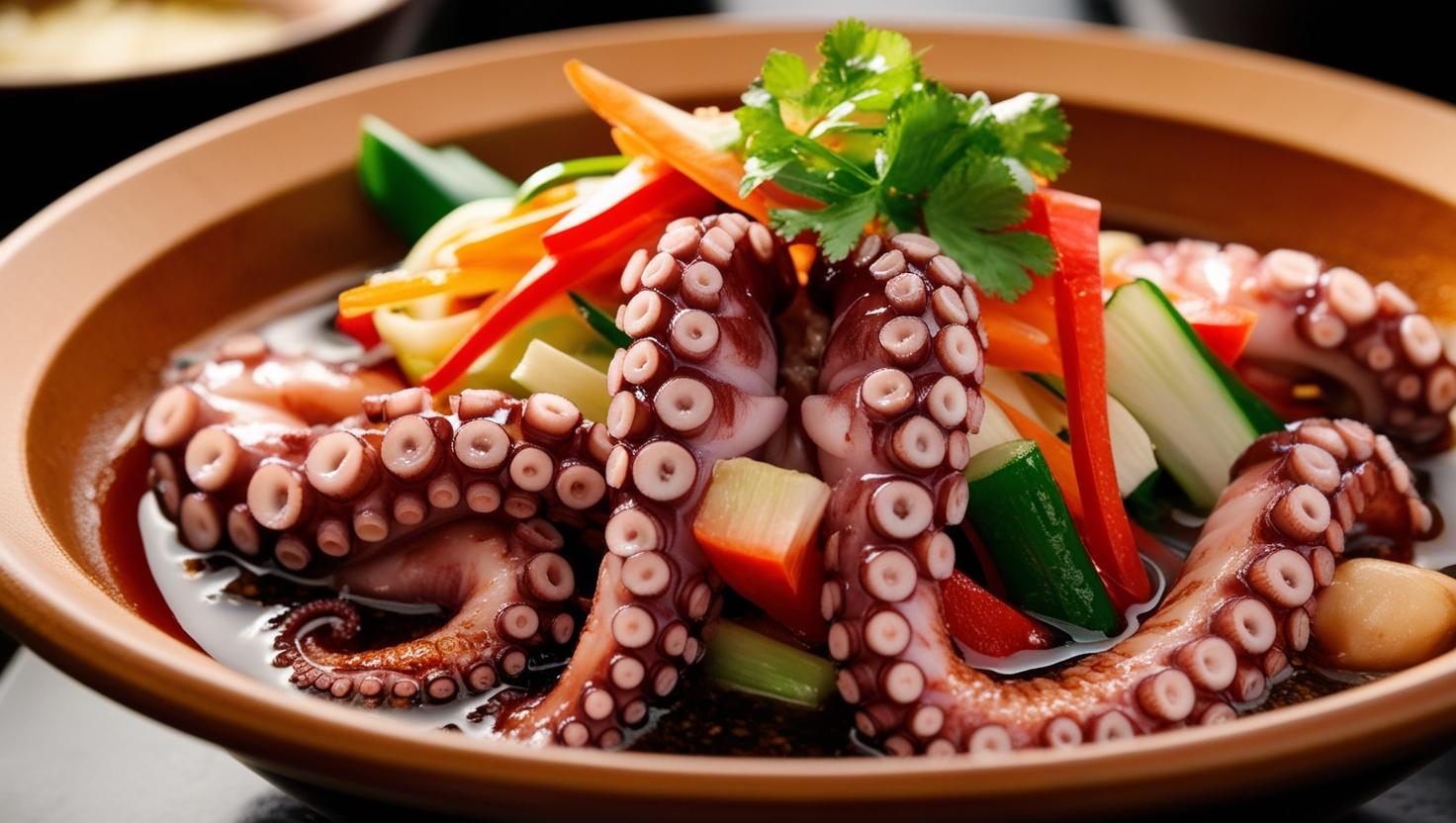 주꾸미 샤브샤브 사진