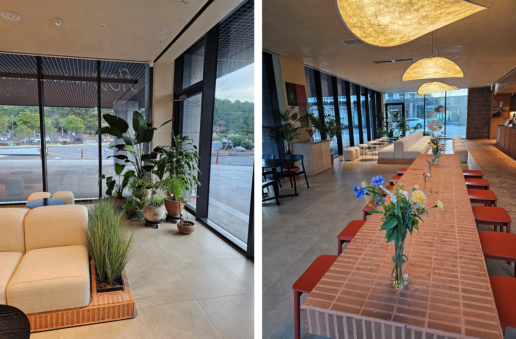 파르나스 호텔 제주 카페 플로트 내부