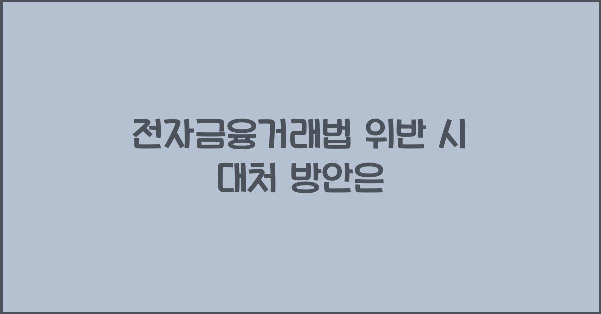 전자금융거래법